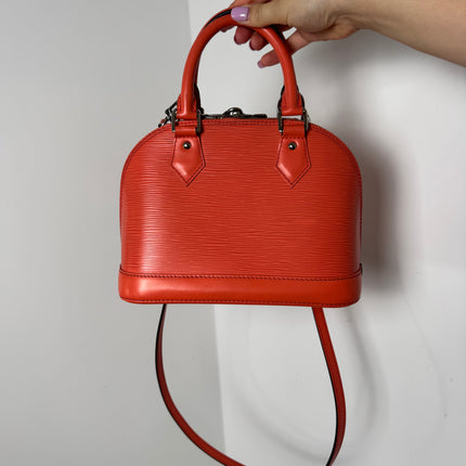Sac Louis Vuitton Bb Alma corail