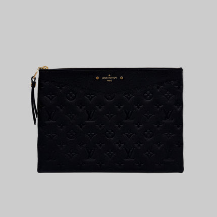 Pochette Louis Vuitton Daily Pouch Cuir Empreinte