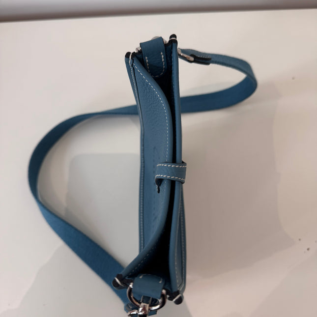 Sac Hermès Evelyne 16 Bleu Jean