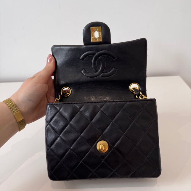 Sac Chanel Mini Square Timeless Noir