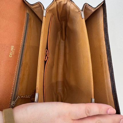 Sac Céline macadam fermoir calèche