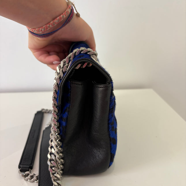 Sac Saint Laurent Collège Veau façon Poulain Bleu