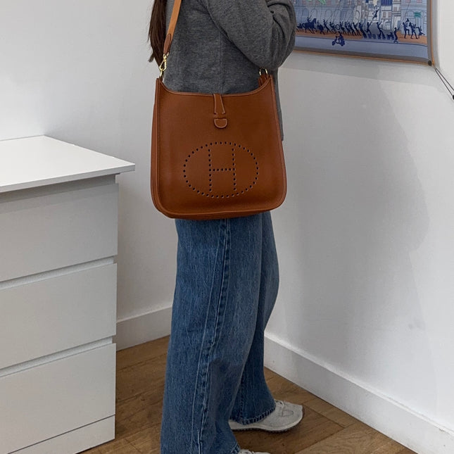 Sac Hermès Evelyne 31 Gold