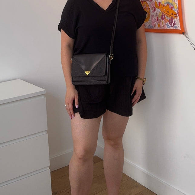 Sac bandoulière pochette Yves saint Laurent rive gauche vintage