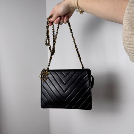 Sac Caméra Chevrons Chanel