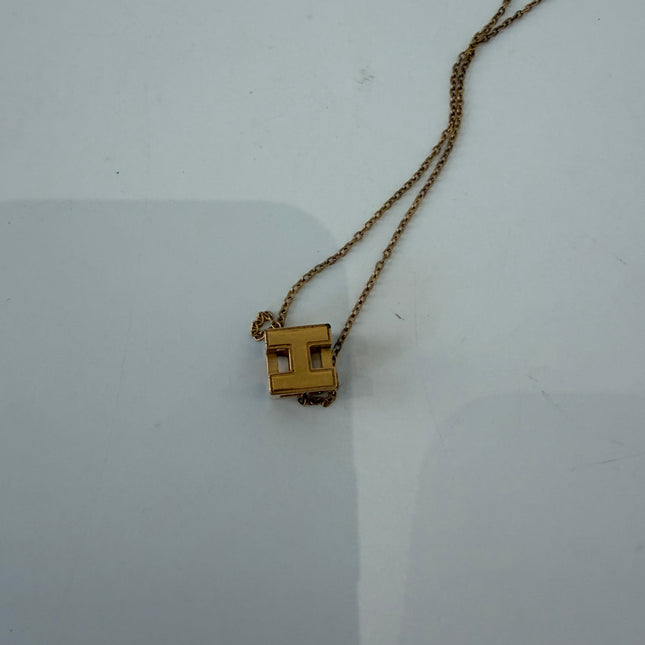 Collier Hermès Cage d’H Bleu