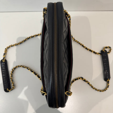 Sac Chanel Caméra bandoulière noir