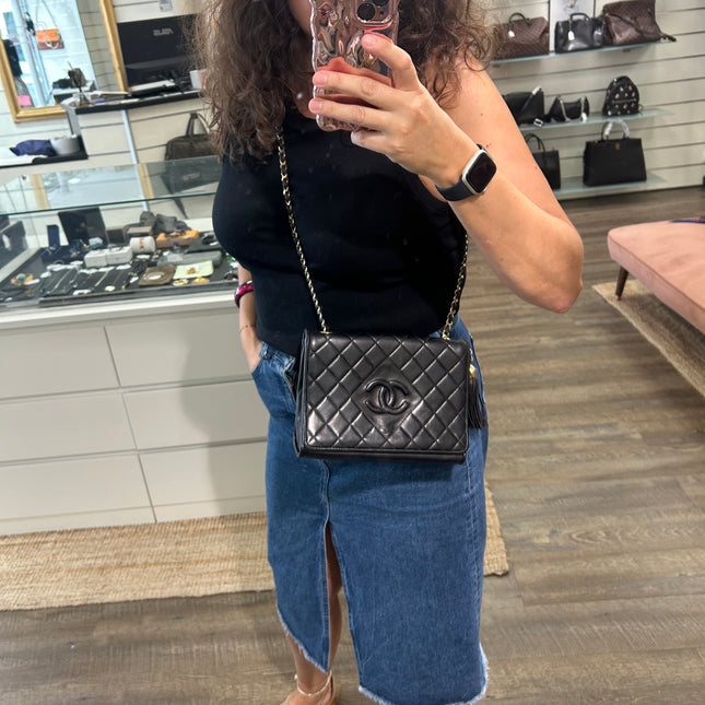 Sac vintage single Flap Chanel