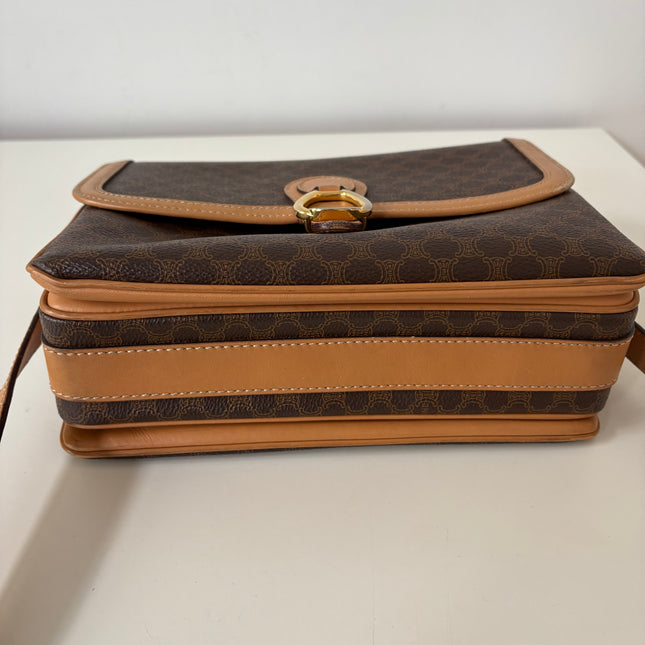 Sac Céline bandoulière toile Macadam