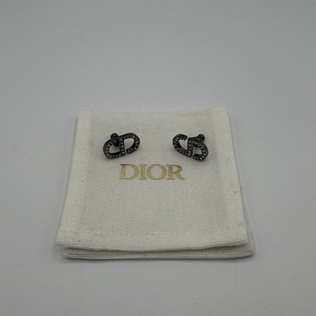 Boucles d’oreilles Dior 30 Montaigne Argenté/Strass