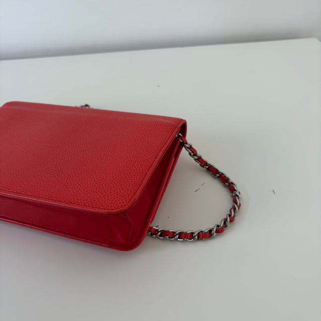 Sac Chanel Wallet on chain Corail