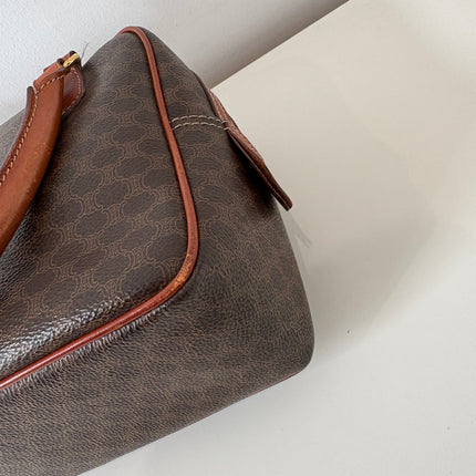 Sac Céline boston toile macadam vintage