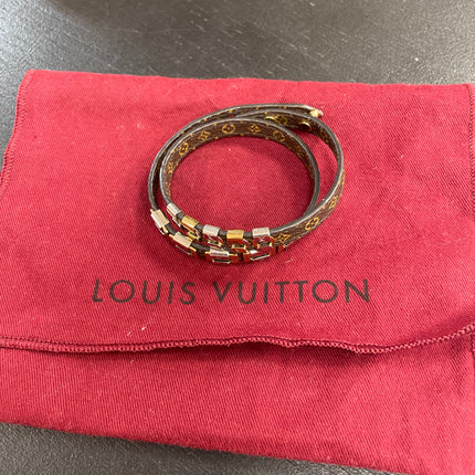 Bracelet Double Tour Monogram Louis Vuitton