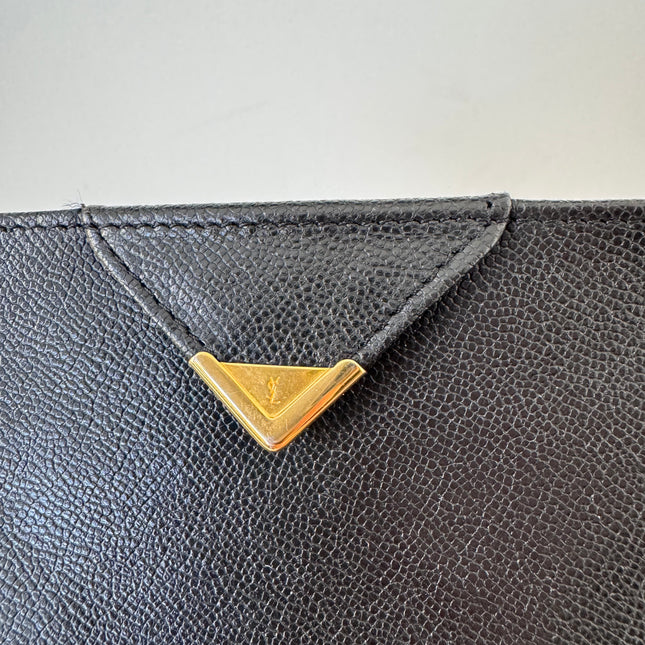 Porte-monnaie /trousse Yves Saint Laurent noir
