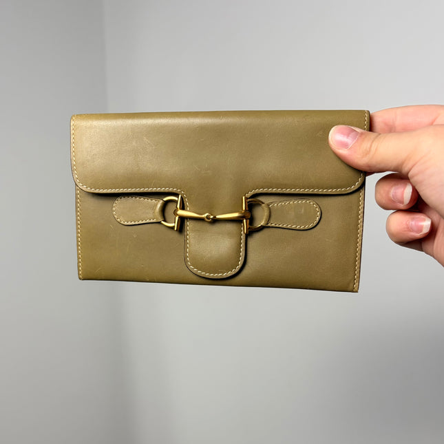 Portefeuille Gucci vert