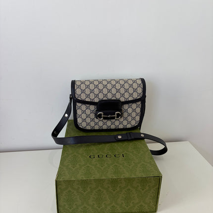 Sac Gucci Horsebit 1955 GM Marine