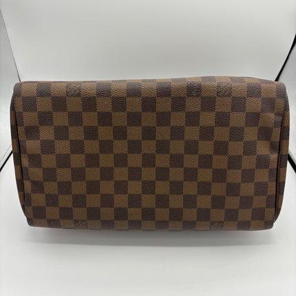 Sac Louis Vuitton Speedy 30 damier ébène