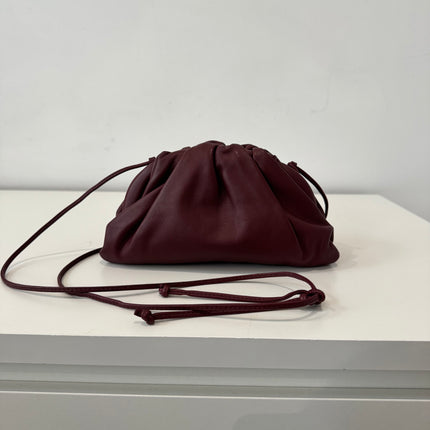 Sac Bottega Veneta Mini Pouch Burgundy