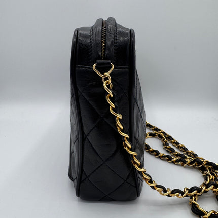 Sac Caméra vintage Chanel Noir