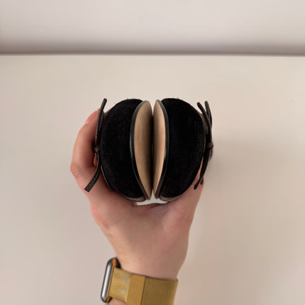 Ballerines Chanel T36 suède marron