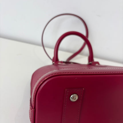 Sac Louis Vuitton BB Alma Cuir Épi Framboise