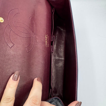 Sac Chanel Vintage Timeless Marine