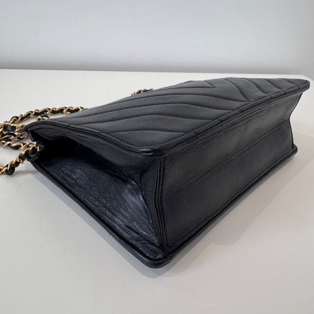 Sac Caméra Chevrons Chanel