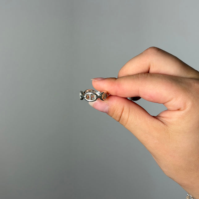 Bague Hermès Chaîne d’Ancre T54