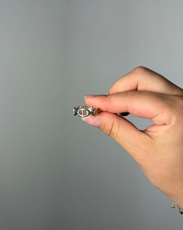Bague Hermès Chaîne d’Ancre T54