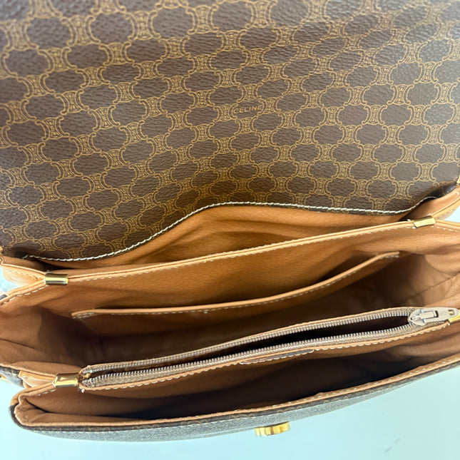 Sac Céline bandoulière toile Macadam