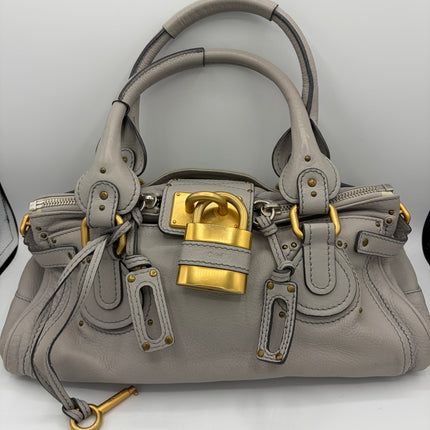 Sac Chloé Paddington Gris