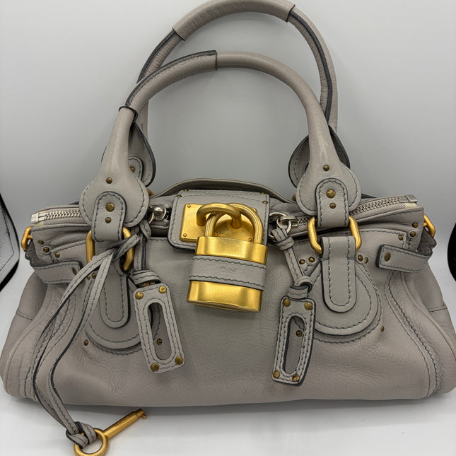 Sac Chloé Paddington Gris
