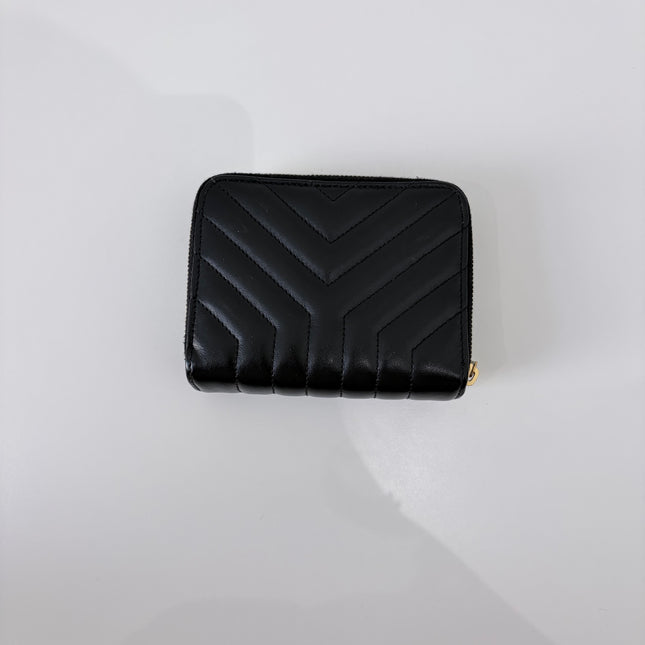 Portefeuille Saint Laurent Noir