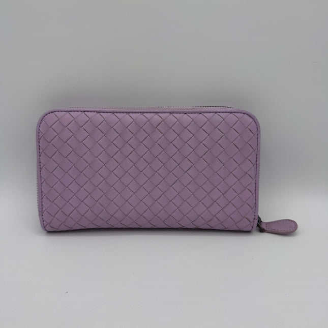 Portefeuille Bottega Veneta lilas