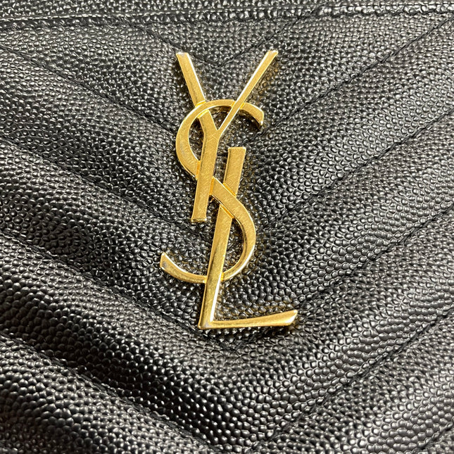Pochette Cassandre Zippée Saint Laurent