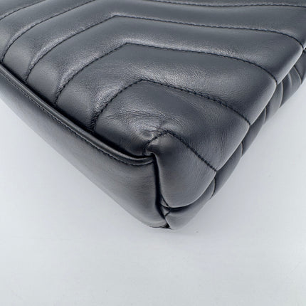 Sac Loulou Small Noir Saint Laurent