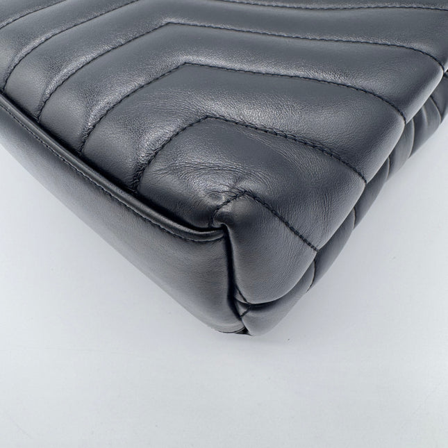 Sac Loulou Small Noir Saint Laurent