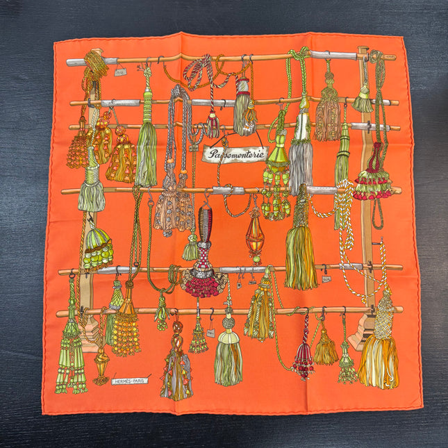 Carré gavroche Hermès Passementerie
