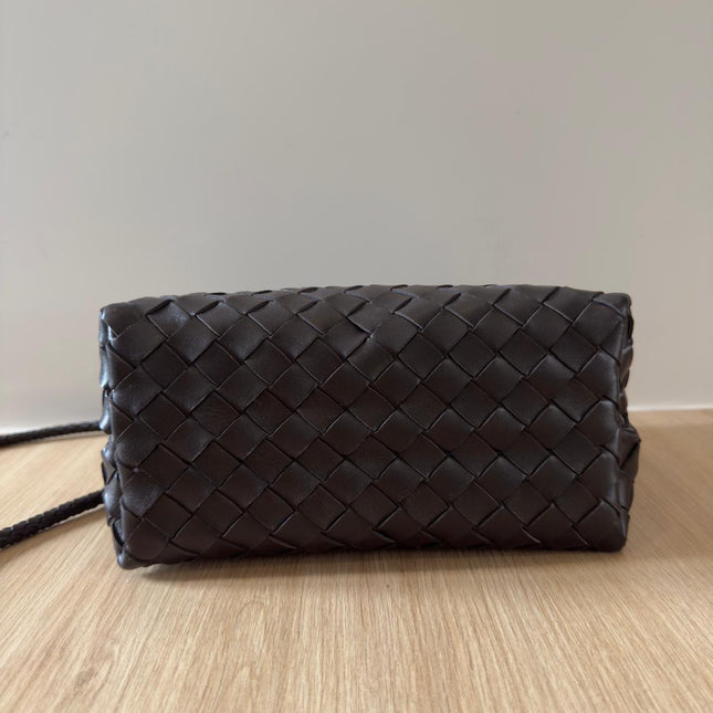 Sac Andiamo Petit Bottega Veneta Marron Fondant