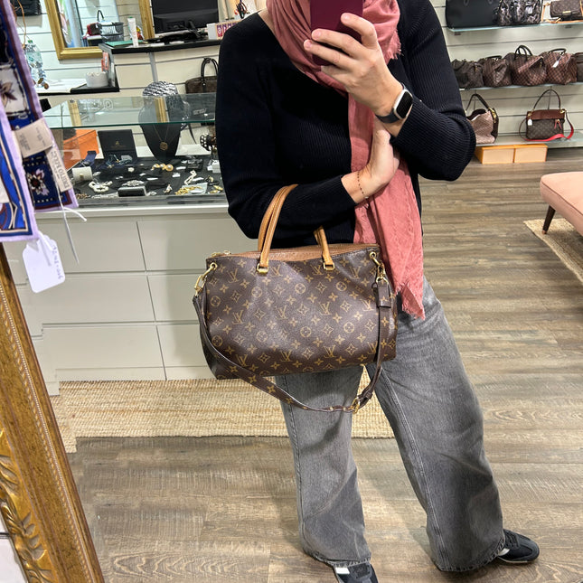 Sac Louis Vuitton Pallas GM marron