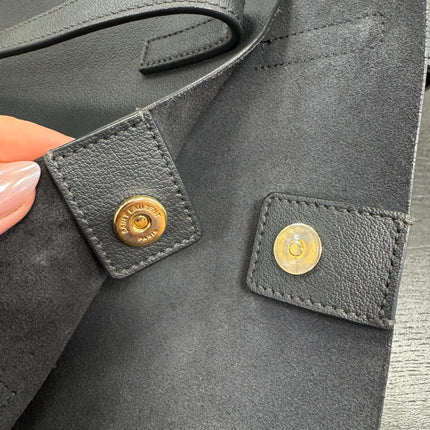 Sac Shopping Saint Laurent Gris