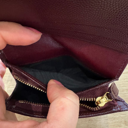 Portefeuille Saint Laurent Bordeaux