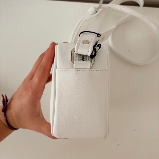 Sac Courrèges bandoulière blanc
