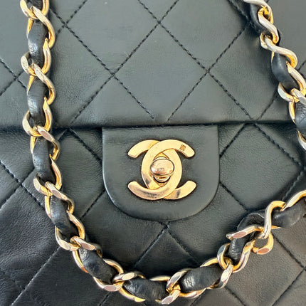 Sac Chanel mini Square Timeless Noir