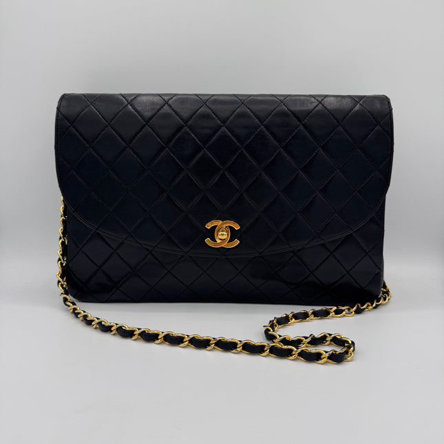 Sac Chanel Classique Bandoulière Noir Vintage
