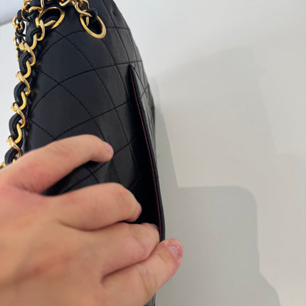 Sac Chanel Timeless 25cm vintage noir