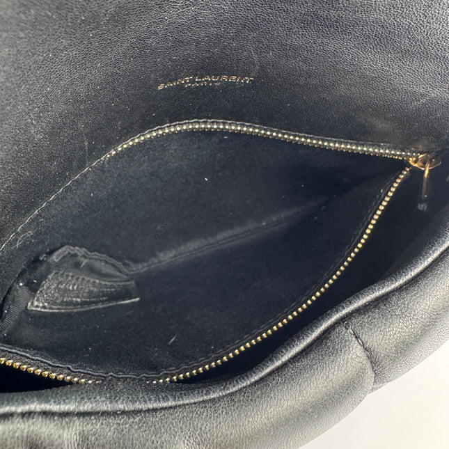 Sac Saint Laurent Puffer Small Noir