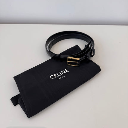 Ceinture Celine cuir Noir Taille 85