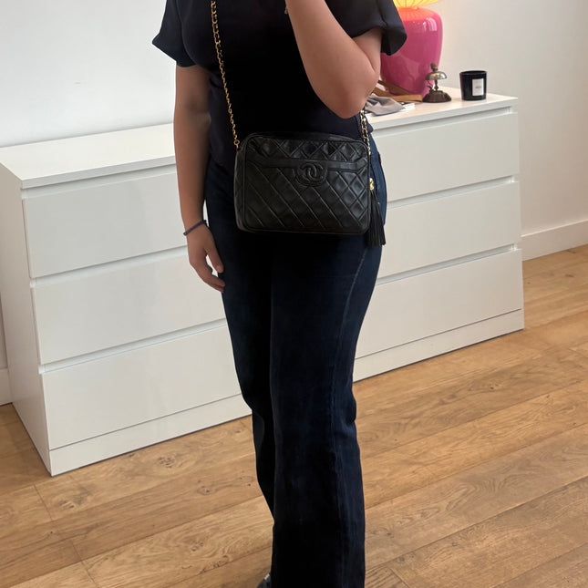Sac Chanel Caméra noir