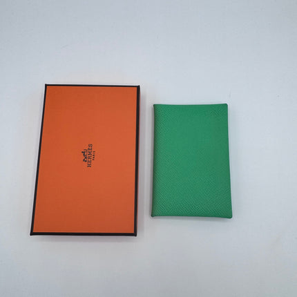 Porte-cartes Hermès Calvi Cactus